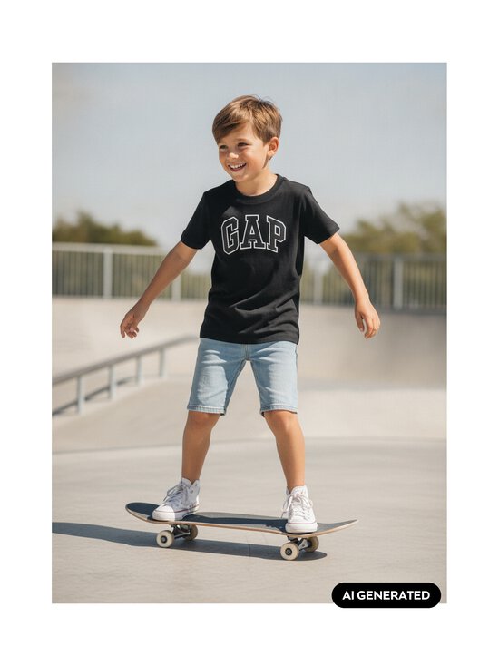 GAP - V-logo t-krekls - BLACK | Stockmann - photo 3