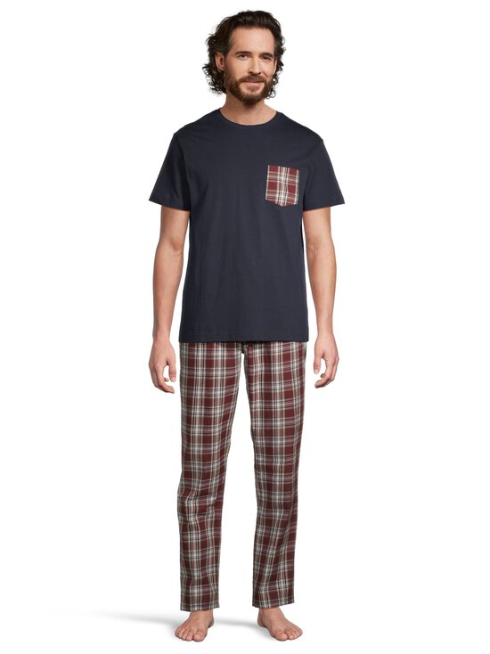 Cap Horn loungewear - Sam-popliinipyjama - WINE RED CHECK/NAVY TOP - photo 2 Cap Horn loungewear - Sam-popliinipyjama - WINE RED CHECK/NAVY TOP | Stockmann - photo 2