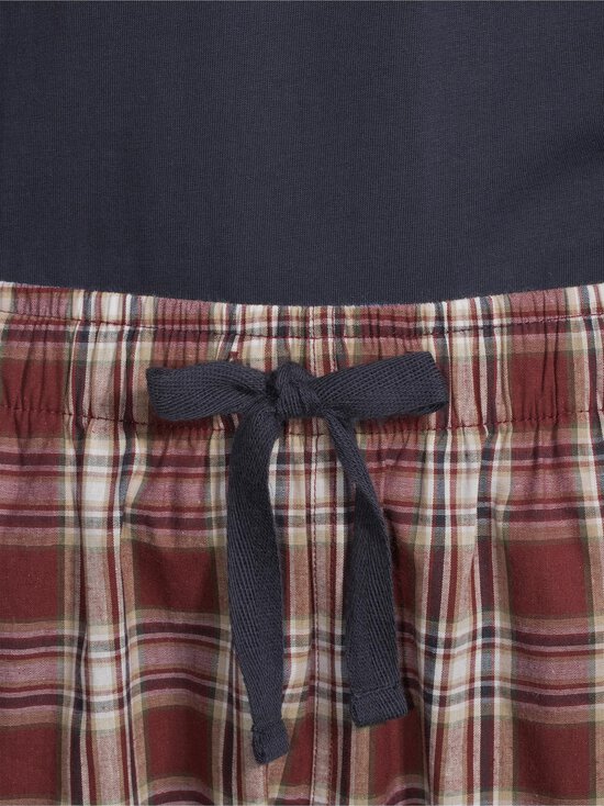Cap Horn loungewear - Sam-popliinipyjama - WINE RED CHECK/NAVY TOP - photo 5 Cap Horn loungewear - Sam-popliinipyjama - WINE RED CHECK/NAVY TOP | Stockmann - photo 5