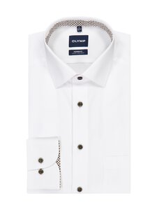 Olymp - Modern Fit -kauluspaita, erikoispitkät hihat - 00 WEISS | Stockmann