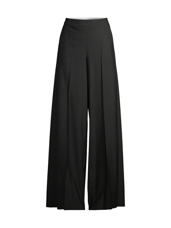Marella - Mllghinea Wide Leg -housut - 006 BLACK PLAIN COLOUR | Stockmann - photo 1