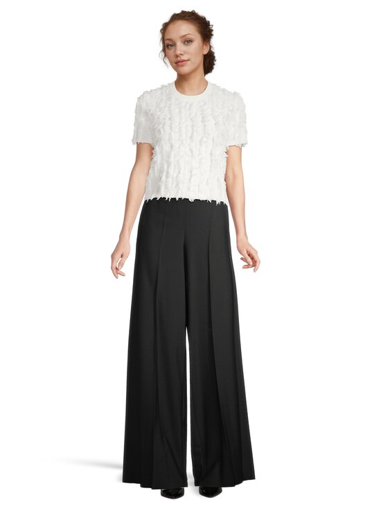 Marella - Mllghinea Wide Leg -housut - 006 BLACK PLAIN COLOUR | Stockmann - photo 3