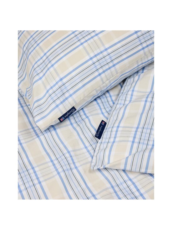Lexington - Checked Poplin gultas veļas komplekts - BEIGE/WHITE/BLUE - photo 2 Lexington - Checked Poplin gultas veļas komplekts - BEIGE/WHITE/BLUE | Stockmann - photo 2