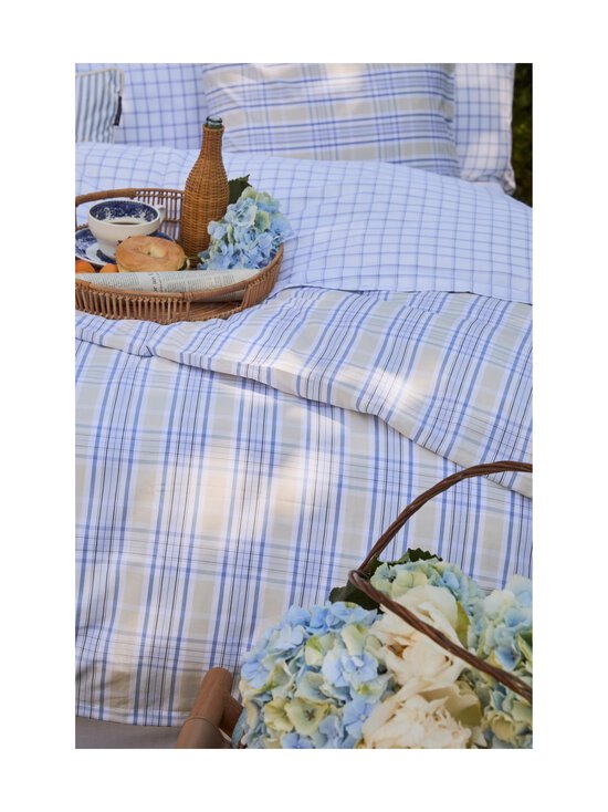 Lexington - Checked Poplin gultas veļas komplekts - BEIGE/WHITE/BLUE - photo 4 Lexington - Checked Poplin gultas veļas komplekts - BEIGE/WHITE/BLUE | Stockmann - photo 4