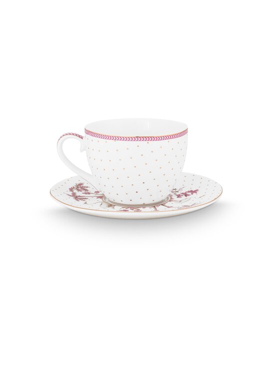 PIP Studio - Jolie Dots tase ar apakštasi 280 ml - PINK - photo 2 PIP Studio - Jolie Dots tase ar apakštasi 280 ml - PINK | Stockmann - photo 2