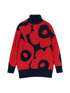 Marimekko - Villane kampsun Vinni Unikko - 350 RED, BLUE | Stockmann