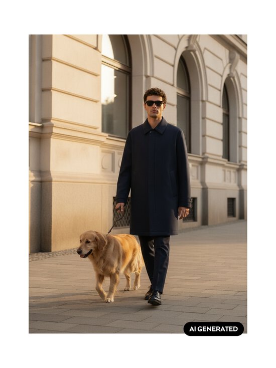 BOSS - Clark-päällystakki - DARK BLUE | Stockmann - photo 5