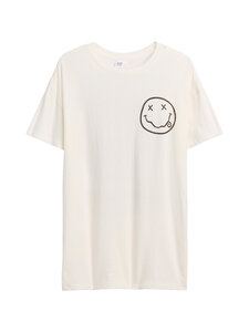 GAP - Extra Relaxed Tunic Nirvana t-krekls - NEW OFF WHITE | Stockmann