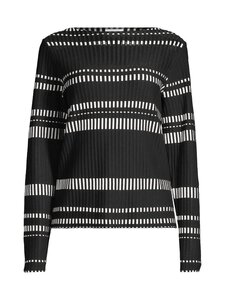 Gerry Weber - Checked-neulepusero - 1059 BLACK, OFFWHITE CHECK | Stockmann