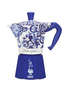Bialetti - Moka Express Dolce & Gabbana -6 kupin mutteripannu - BLUE | Stockmann