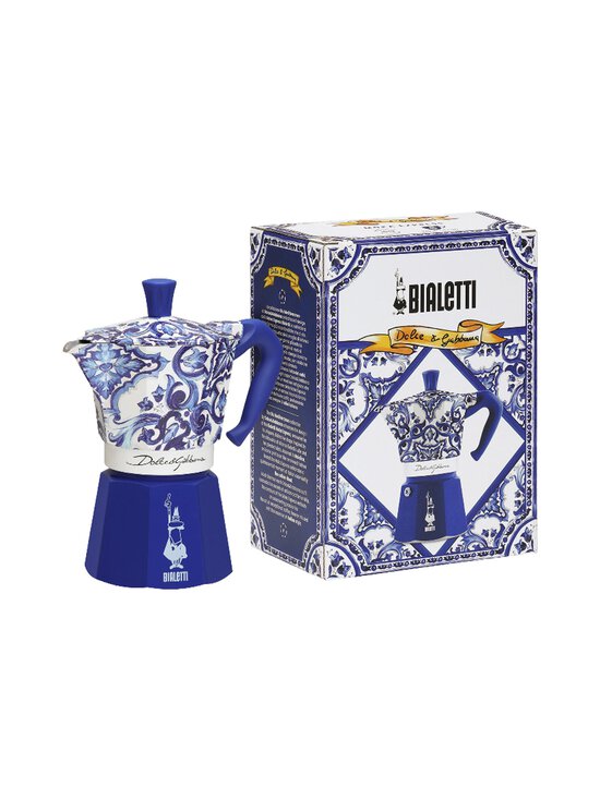 Bialetti - 6 tassi kohvikann Moka Express Dolce & Gabbana - BLUE - photo 2 Bialetti - 6 tassi kohvikann Moka Express Dolce & Gabbana - BLUE | Stockmann - photo 2