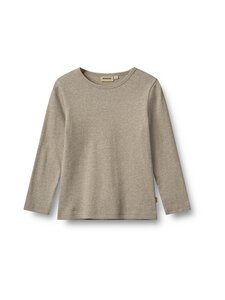 Wheat - Stig Rib krekls - 0072 GRAVEL MELANGE Wheat - Stig Rib krekls - 0072 GRAVEL MELANGE | Stockmann