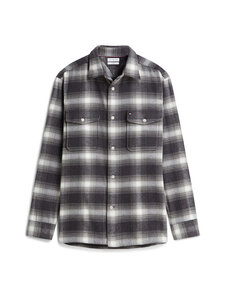 Tommy Hilfiger - Särkjakk Flannel Check - 0OG DARK GREY HEATHER / CHECK | Stockmann
