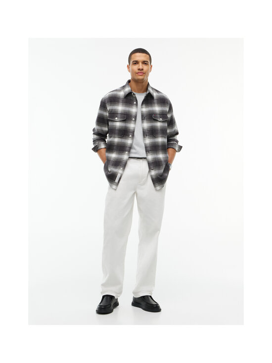 Tommy Hilfiger - Särkjakk Flannel Check - 0OG DARK GREY HEATHER / CHECK | Stockmann - photo 2