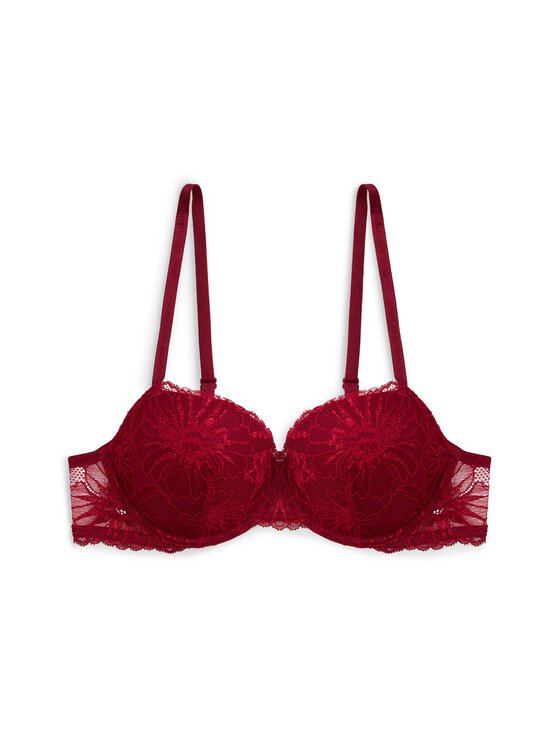 Tommy Hilfiger - Lurex Demi -rintaliivit - XJS ROUGE - photo 1 Tommy Hilfiger - Lurex Demi -rintaliivit - XJS ROUGE | Stockmann - photo 1