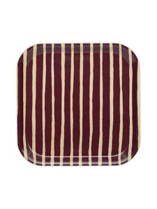 Marimekko - Piccolo-tarjotin 20 x 20 cm - BIRCH, BURGUNDY | Stockmann