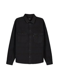 BILLEBEINO - Overdyed collar -päällyspaita - 987 BLACK ONYX | Stockmann