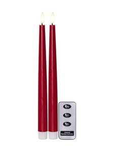 Star Trading - Flamme Slim  LED -kynttilä + kaukosäädin 2,1 x 2,1 x 28,5 cm - PUNAINEN Star Trading - Flamme Slim  LED -kynttilä + kaukosäädin 2,1 x 2,1 x 28,5 cm - PUNAINEN | Stockmann