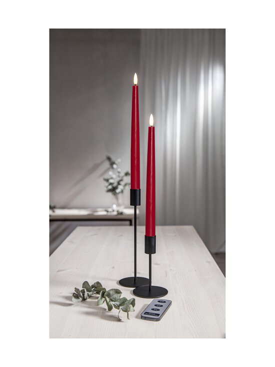 Star Trading - Flamme Slim LED -kynttilä + kaukosäädin 2,1 x 2,1 x 28,5 cm - PUNAINEN - photo 6 Star Trading - Flamme Slim LED -kynttilä + kaukosäädin 2,1 x 2,1 x 28,5 cm - PUNAINEN | Stockmann - photo 6
