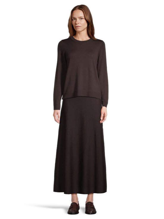 ESSENTIALS by Stockmann - Angelina-merinoneulepusero - DK.BROWN 241944 | Stockmann - photo 2