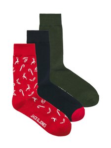 Jack & Jones - JacCane-sukat 3-pack - TRUE RED PACK:DUFFEL BAG - SKY CAPTAIN | Stockmann