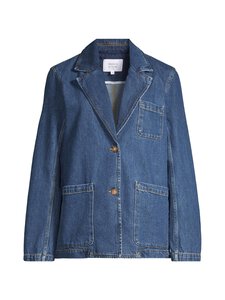 Maison Kitsuné - Tailored Denim -takki - P471 WASHED INDIGO | Stockmann
