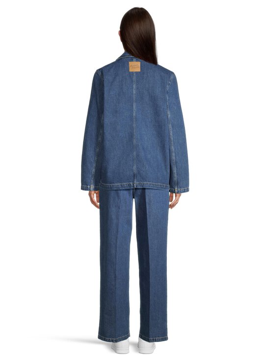 Maison Kitsuné - Tailored Denim -takki - P471 WASHED INDIGO | Stockmann - photo 3