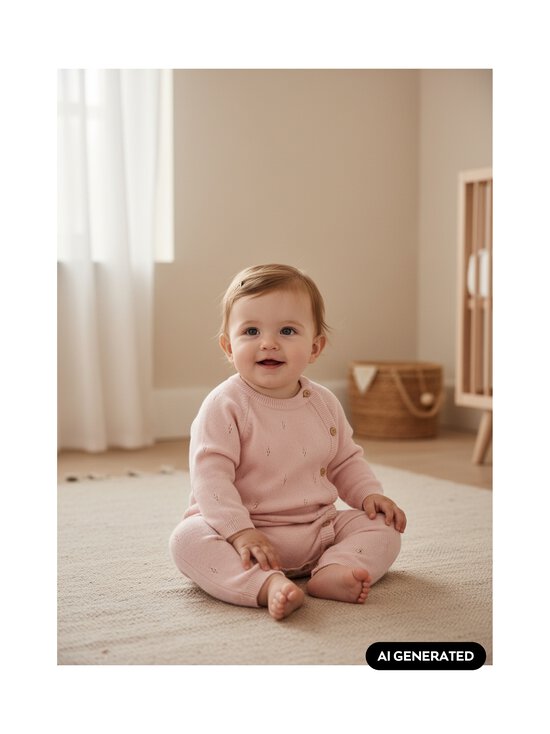 Lindex - Merino Wool adīts kombinezons - 6928 PINK | Stockmann - photo 3