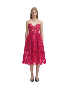 Self-Portrait - Magenta Azaelea Midi -mekko | Stockmann