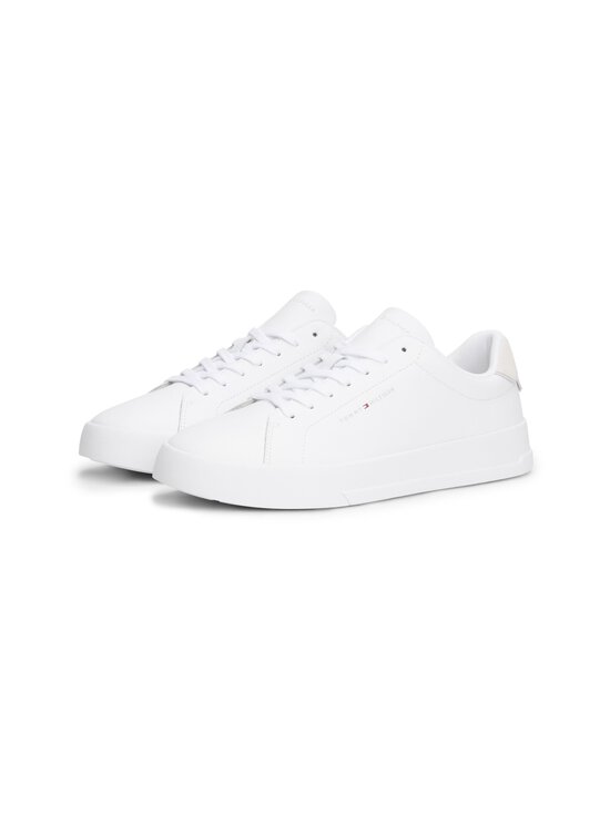 Tommy Hilfiger - Court Leather Detail Ess sporta apavi - YBS WHITE - photo 4 Tommy Hilfiger - Court Leather Detail Ess sporta apavi - YBS WHITE | Stockmann - photo 4