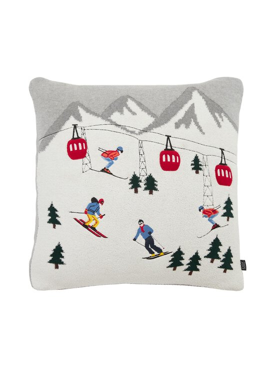 Casa Stockmann - Berg-tyynynpäällinen - SNOW WHITE/ GREY MEL COMBO | Stockmann - photo 1