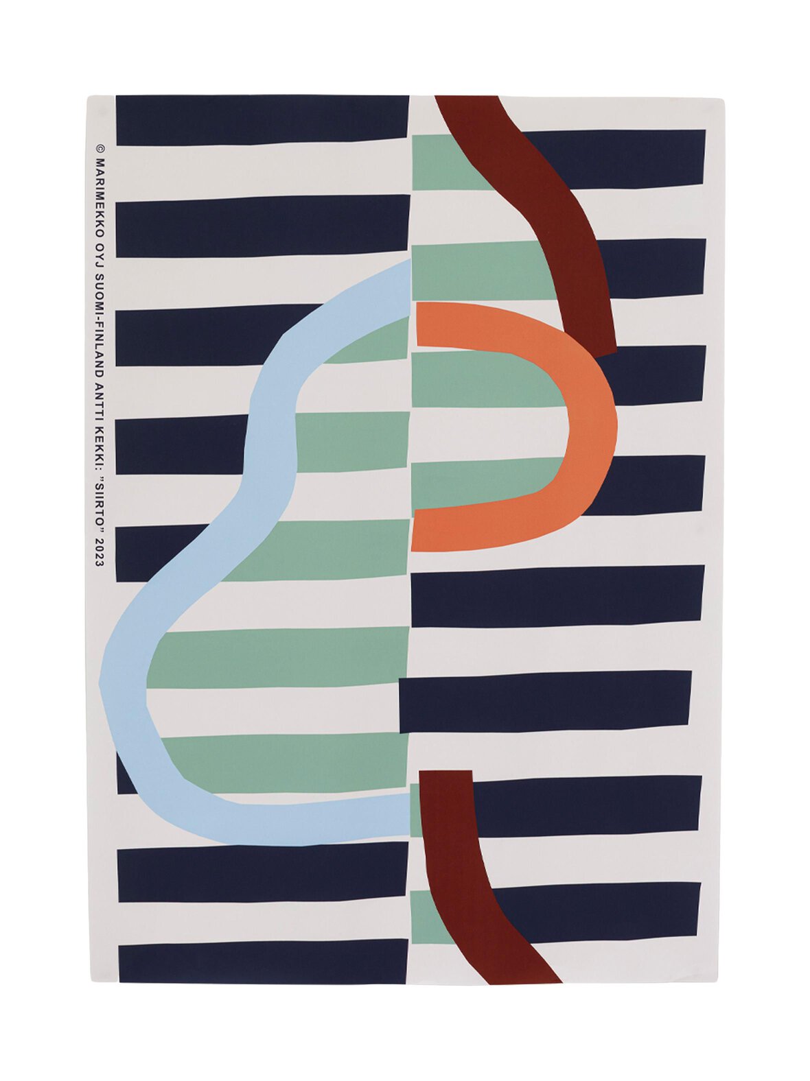 Marimekko Siirto-juliste, 50x70 cm