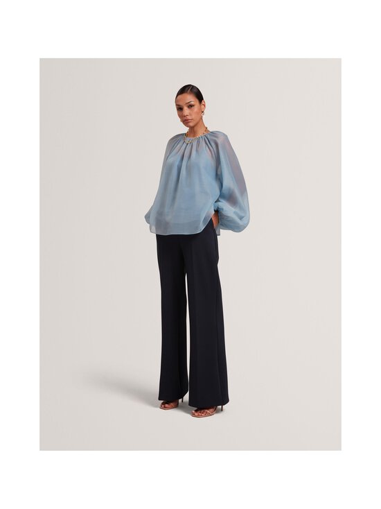 Ted Baker London - Indriv High Waisted Flare -housut - NAVY | Stockmann - photo 4