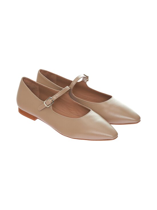 Flattered - Camila Mary Jane ādas laiviņas - 007 BEIGE - photo 5 Flattered - Camila Mary Jane ādas laiviņas - 007 BEIGE | Stockmann - photo 5