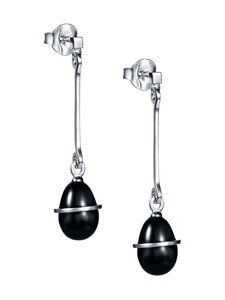 Efva Attling - Slick & Black -korvakorut - SILVER | Stockmann