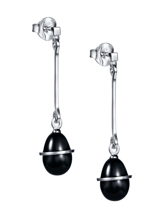 Efva Attling - Slick & Black -korvakorut - SILVER | Stockmann - photo 1