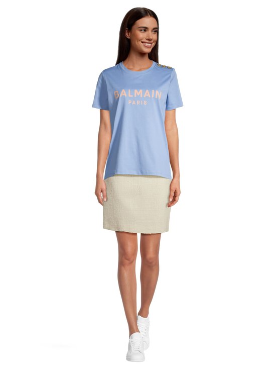 BALMAIN - T-paita - SKK BLUE - photo 2 BALMAIN - T-paita - SKK BLUE | Stockmann - photo 2