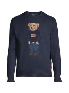 Polo Ralph Lauren - FlagBear-neule - BEAR NAVY | Stockmann