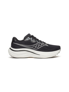 Saucony - W Ride 19 Wide -juoksukengät - 100 BLACK/SILVER | Stockmann