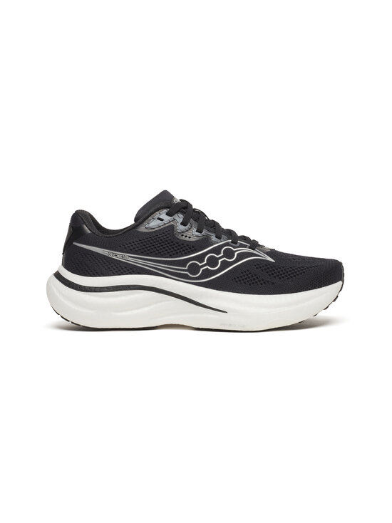 Saucony - W Ride 19 Wide -juoksukengät - 100 BLACK/SILVER | Stockmann - photo 1