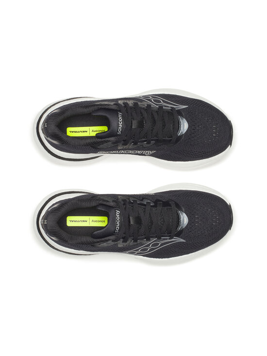 Saucony - W Ride 19 Wide -juoksukengät - 100 BLACK/SILVER | Stockmann - photo 5