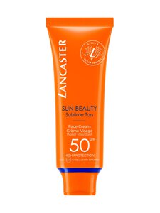 Lancaster - Sun Beauty Face Cream SPF50 -aurinkovoide kasvoille, 50ml Lancaster - Sun Beauty Face Cream SPF50 -aurinkovoide kasvoille, 50ml | Stockmann