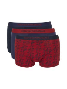 Emporio Armani - Bokserialushousut 3-pack - MB290 PEAC/RHU-AR.BL/AR.BL | Stockmann