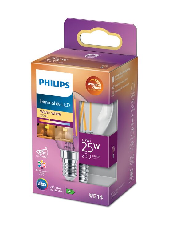 LED Candle 25W E14 Warm Glow Dimming -lamppu