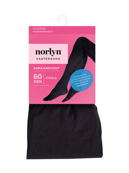 Norlyn - Vaaterauha Super Shiny 60 den -sukkahousut - 1210 BLACK | Stockmann - photo 3