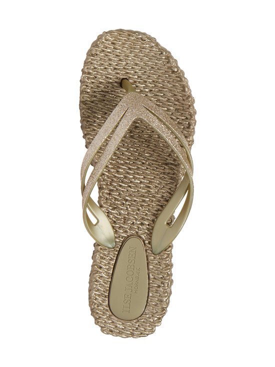 ILSE JACOBSEN - Cheerful flip flop wedge sandales - 780 PLATIN | Stockmann - photo 2