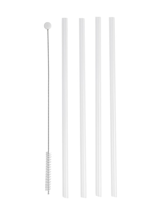 Stanley - The IceFlow Straws and Brush Set for Iceflow Flip Straw Tumbler 2.0 30/20oz - pilliharja ja pillit 4 kpl - CLEAR | Stockmann - photo 2