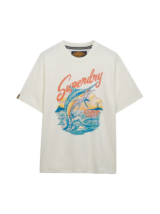 Superdry - Maritime Loose t-paita - 1KZ NEW CHALK WHITE | Stockmann - photo 1