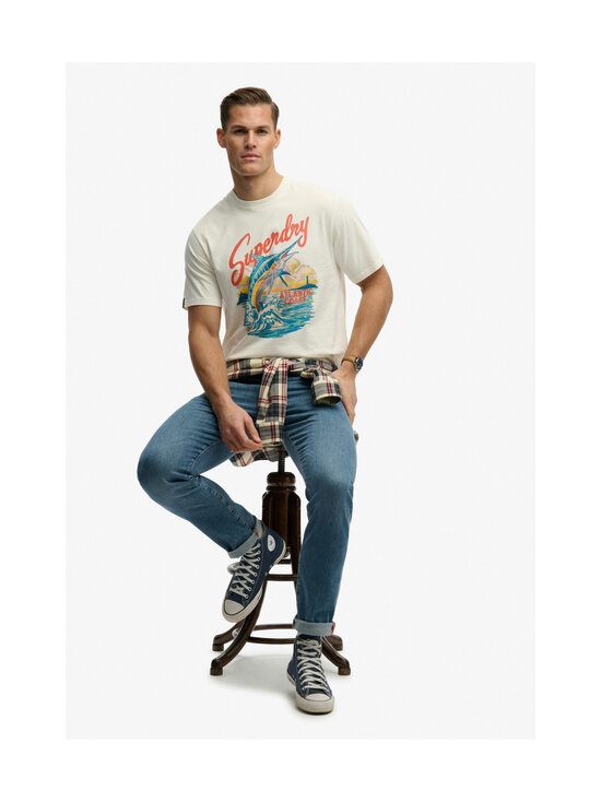 Superdry - Maritime Loose t-paita - 1KZ NEW CHALK WHITE | Stockmann - photo 5