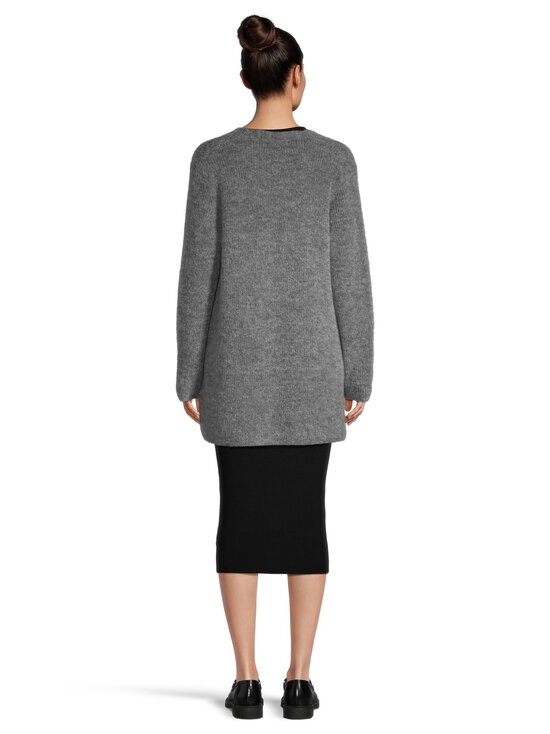 NOOM - Rafaelle-ribbineuletakki - DK.GREY MEL 9804 - photo 3 NOOM - Rafaelle-ribbineuletakki - DK.GREY MEL 9804 | Stockmann - photo 3